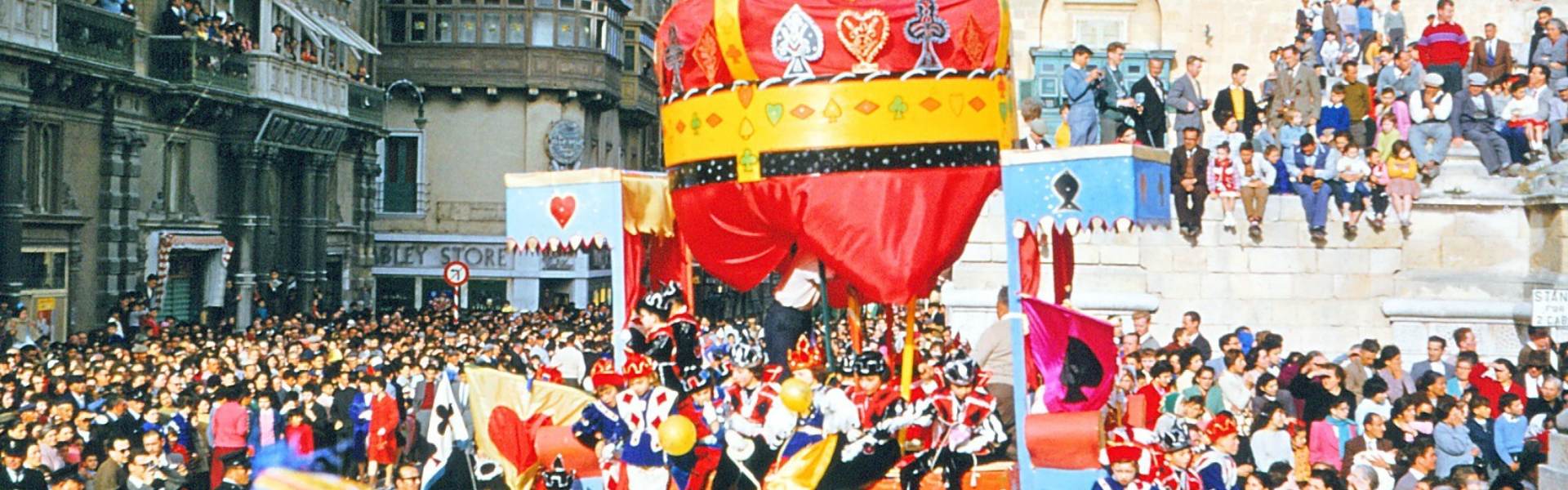 carnival in malta 1960