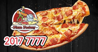 Pizza Factory - Food Delivery Service