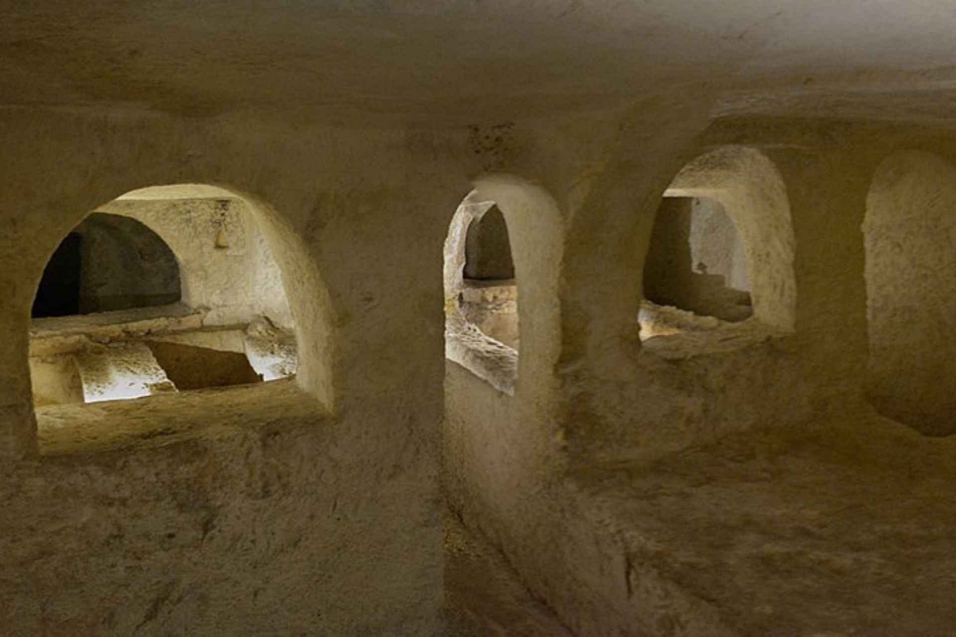 Inside St Paul's Catacombs